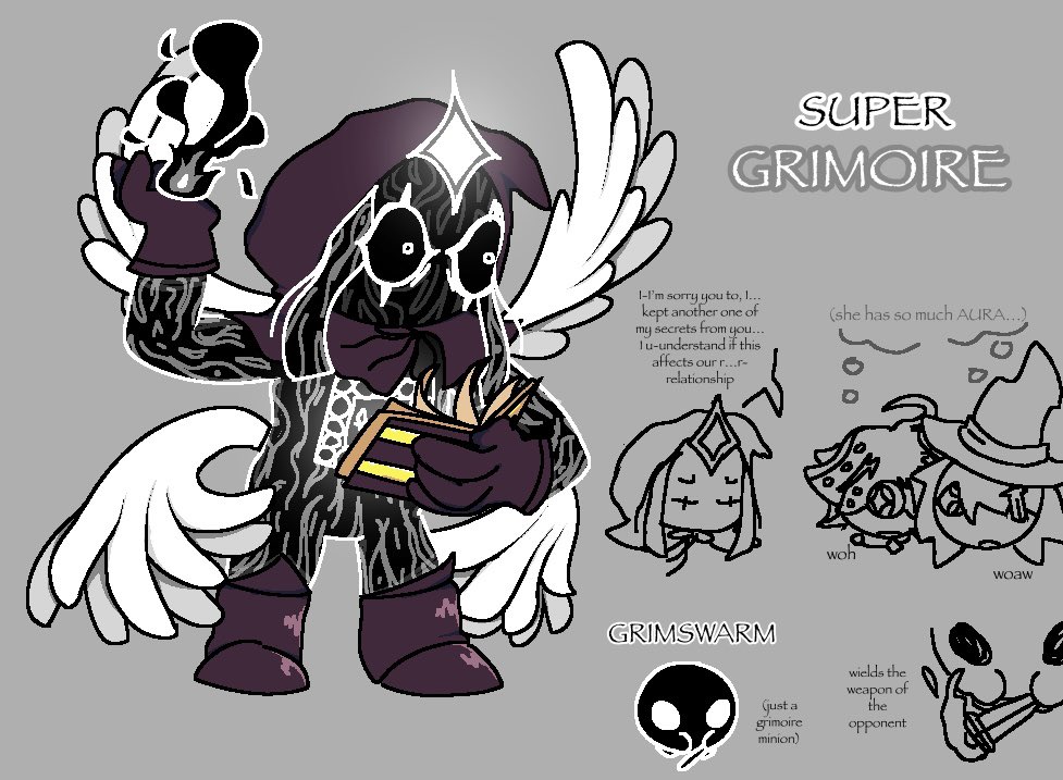 bluegalootsixty's tweet photo. lets just say…. eeermm… super grimoire? heh,… she’s quite the GUARDIAN. 😼… https://t.co/oPDXvhBYq7