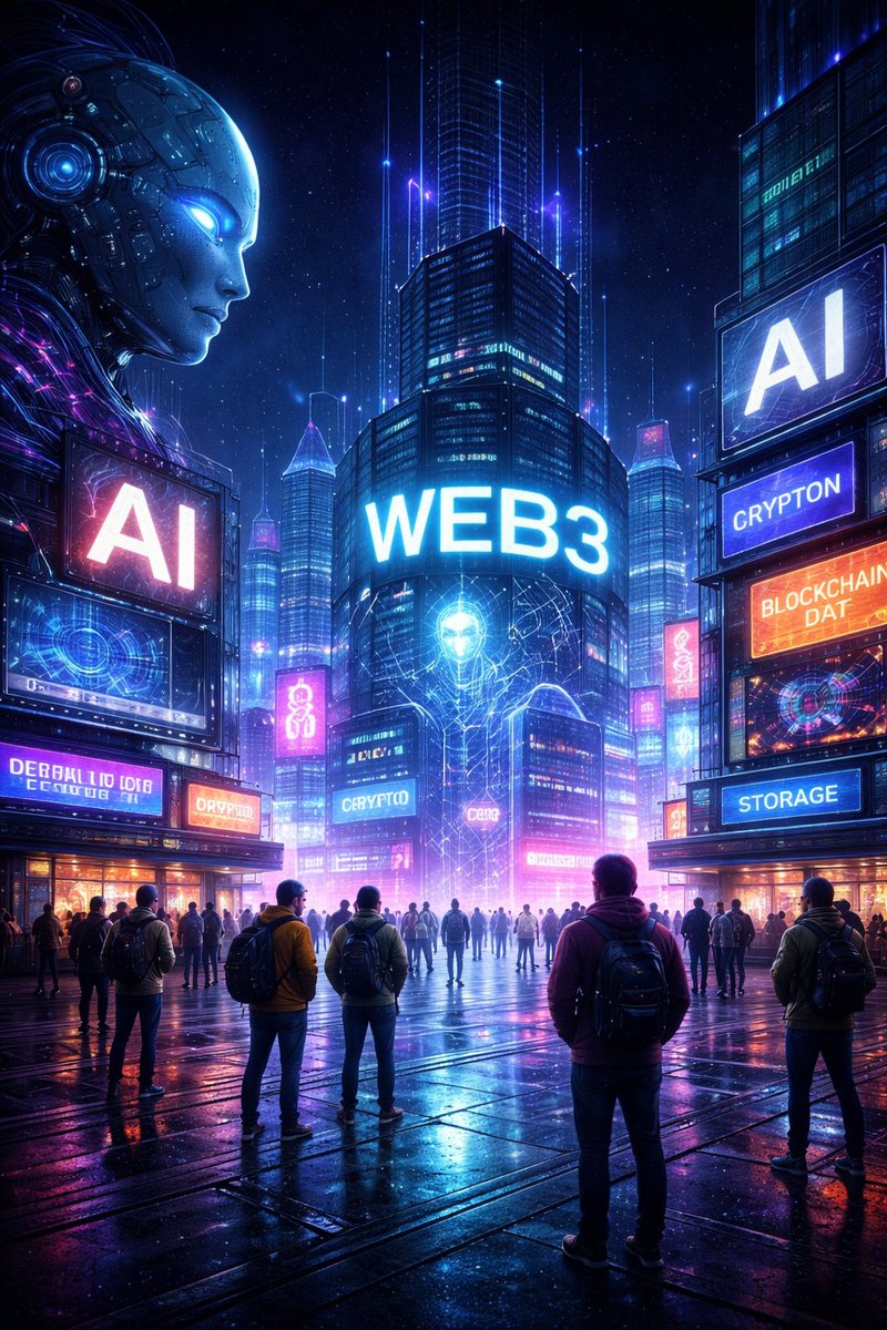 Time to build CT 🚀

Real influence in Web3 comes from on chain impact not just numbers

The next wave of innovation is happening now 👇

AI Web3 is changing everything.
Decentralized compute storage and data are the future

Protocols building real infrastructure will lead the