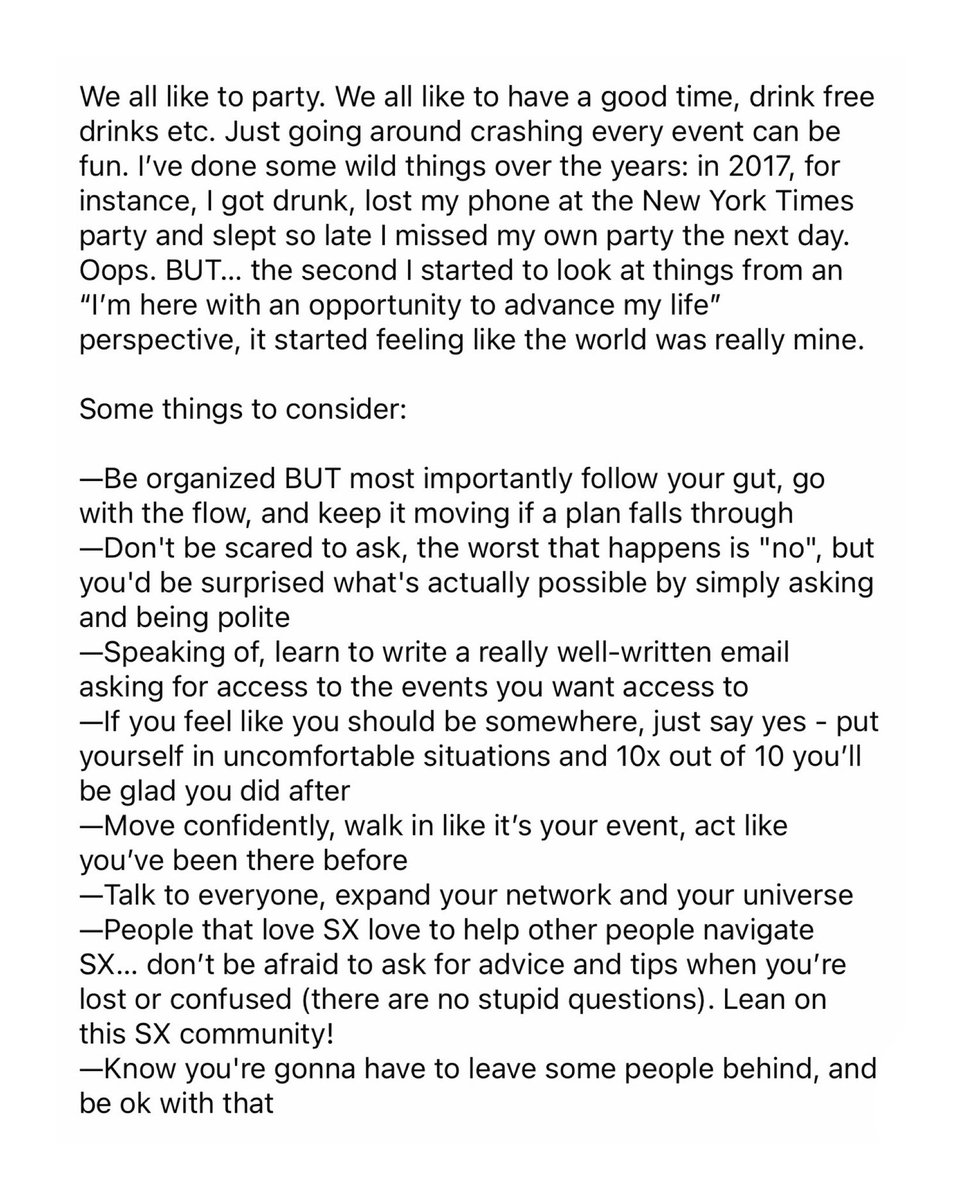 partywithdirty's tweet photo. Your annual #SXSW pep talk https://t.co/eO4aZhszJQ