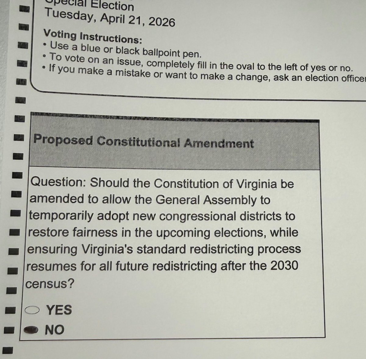 Clever ad from outside group using Spanberger’s own words: deceptive 

VA state officials weaponizing ballot language to trick voters: not deceptive