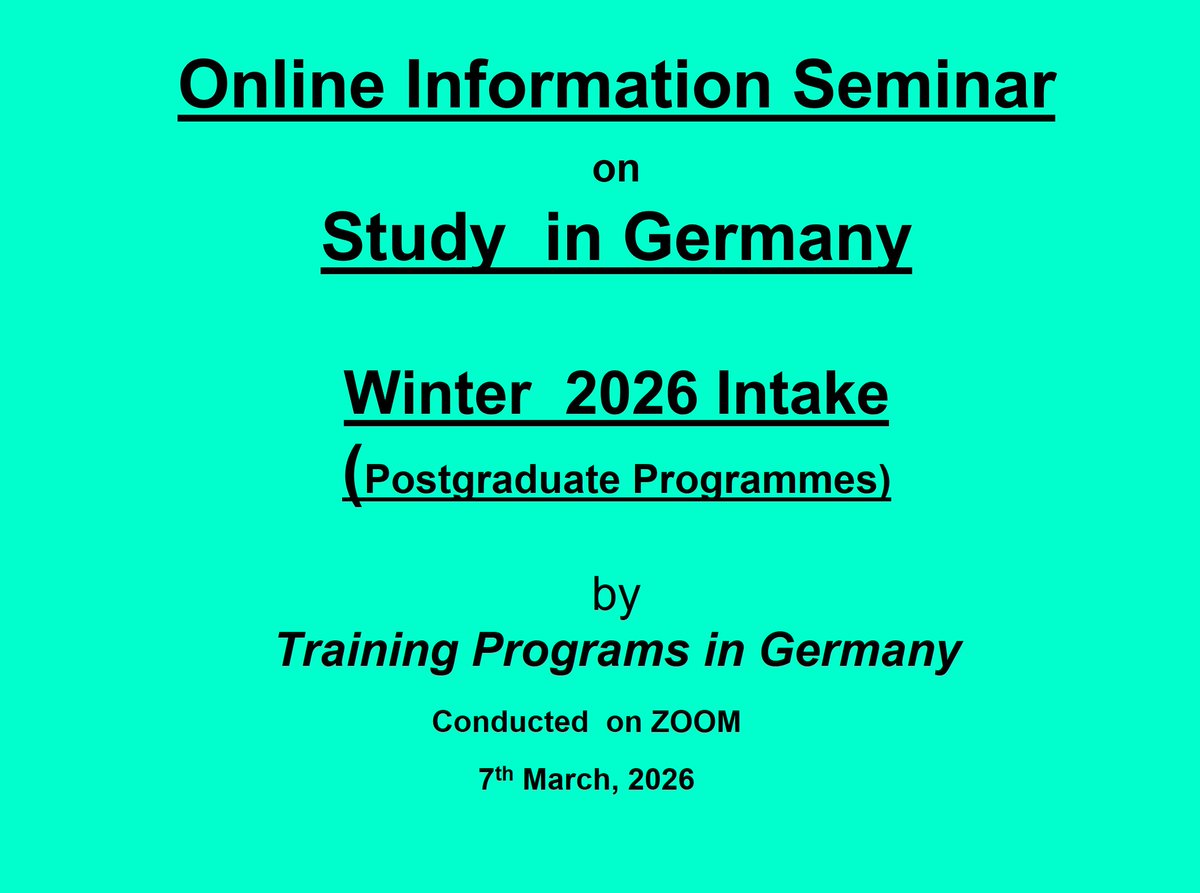dilhanake's tweet photo. Information Seminar on Study in Germany- Winter 2026 was concluded successfully on Sat, Mar 7, 2026. I am extra happy as this has been the 16th year we conducted this program. Special thanks to the invited speakers and all the participants.
#studyingermany #Alumni #DAAD #Germany https://t.co/JXk9C3fxuo