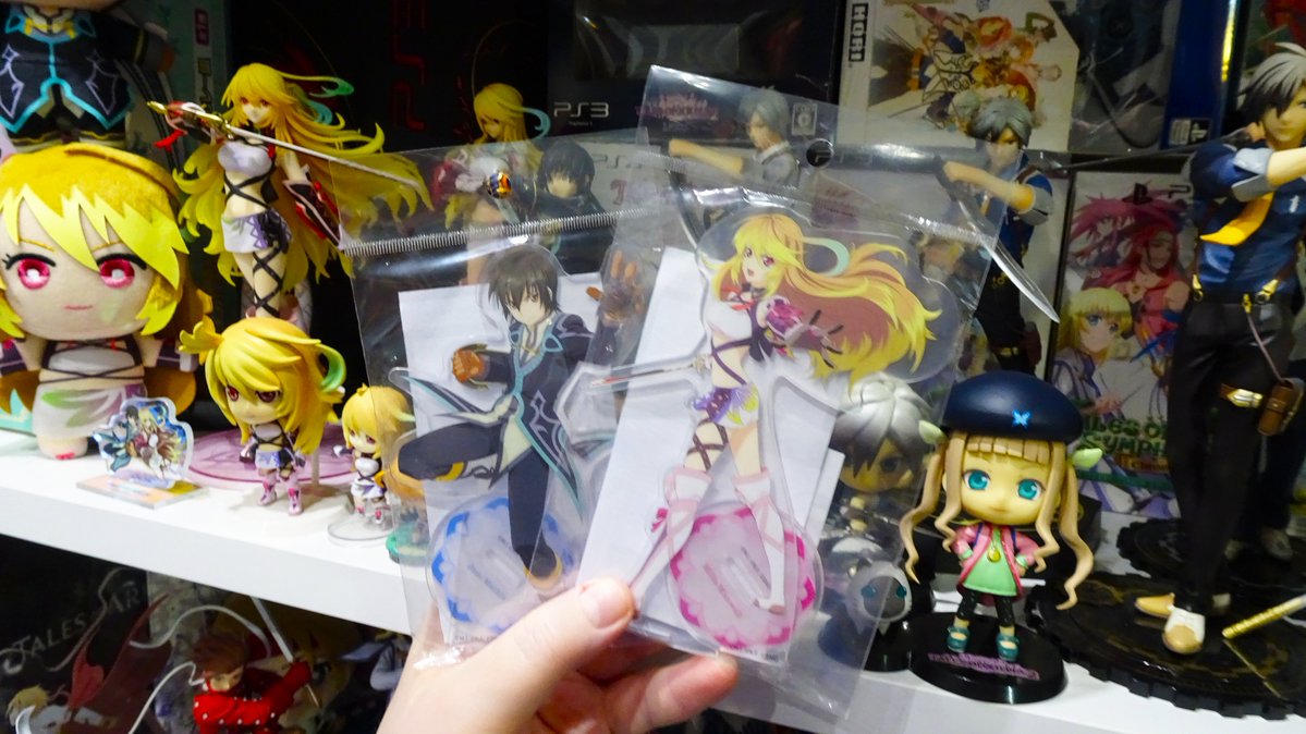 TwinRebirth's tweet photo. Recién llegadas las dos figuras acrílicas de #JudeMathis y #MillaMaxwell. #TalesOf #TalesOfXillia https://t.co/0w9TdkLP1L