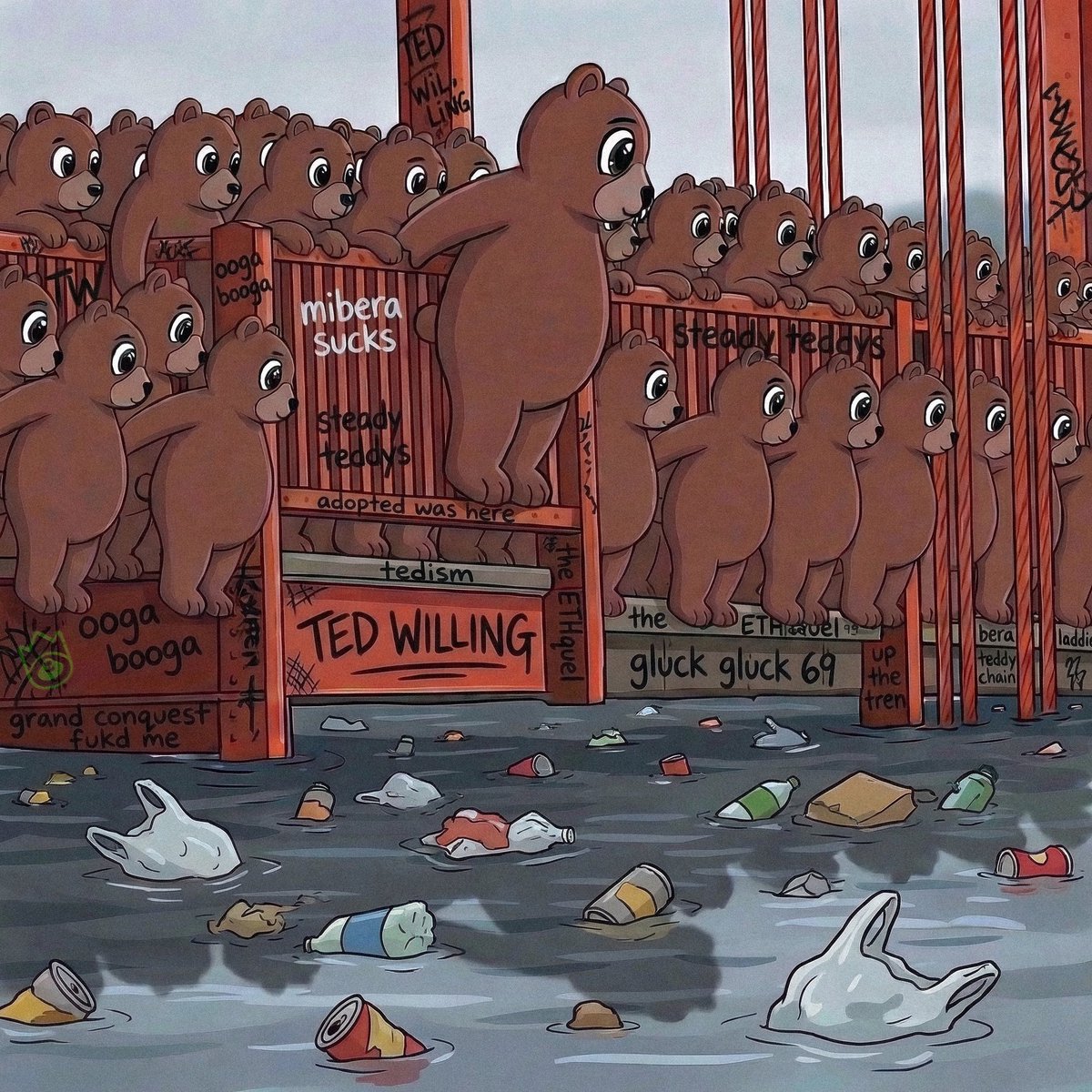 steady teddys 🧸⛓️ tweet media