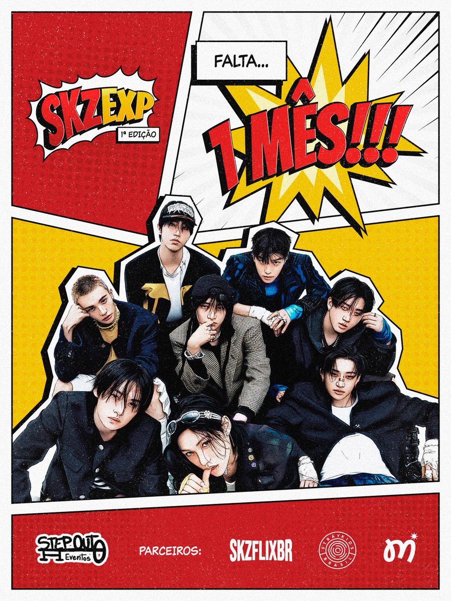 É isso mesmo, agora temos apenas DIAS até a 1ª edição da Stray Kids Experience. Estamos muito muito muito ansiosos para finalmente encontrar todos vocês lá! 🥺

❤️ Agradecemos imensamente pelo apoio e estamos trabalhando duro para entregar um evento inesquecível para todos os