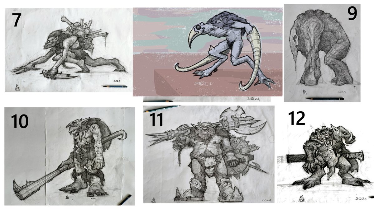 KevinGr56548811's tweet image. 2 out of 12 rough color stage.

Who's next? 

#creatures #ttrpgart #fantasy