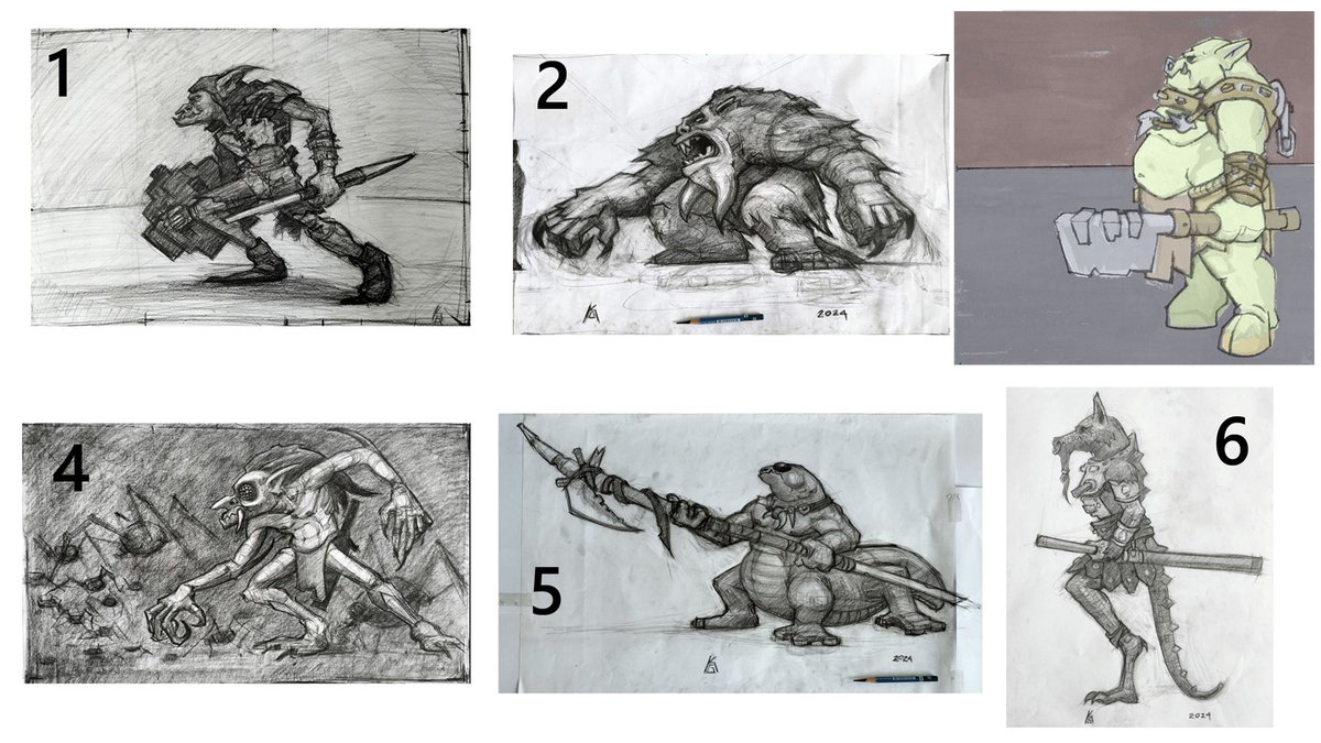KevinGr56548811's tweet image. 2 out of 12 rough color stage.

Who's next? 

#creatures #ttrpgart #fantasy