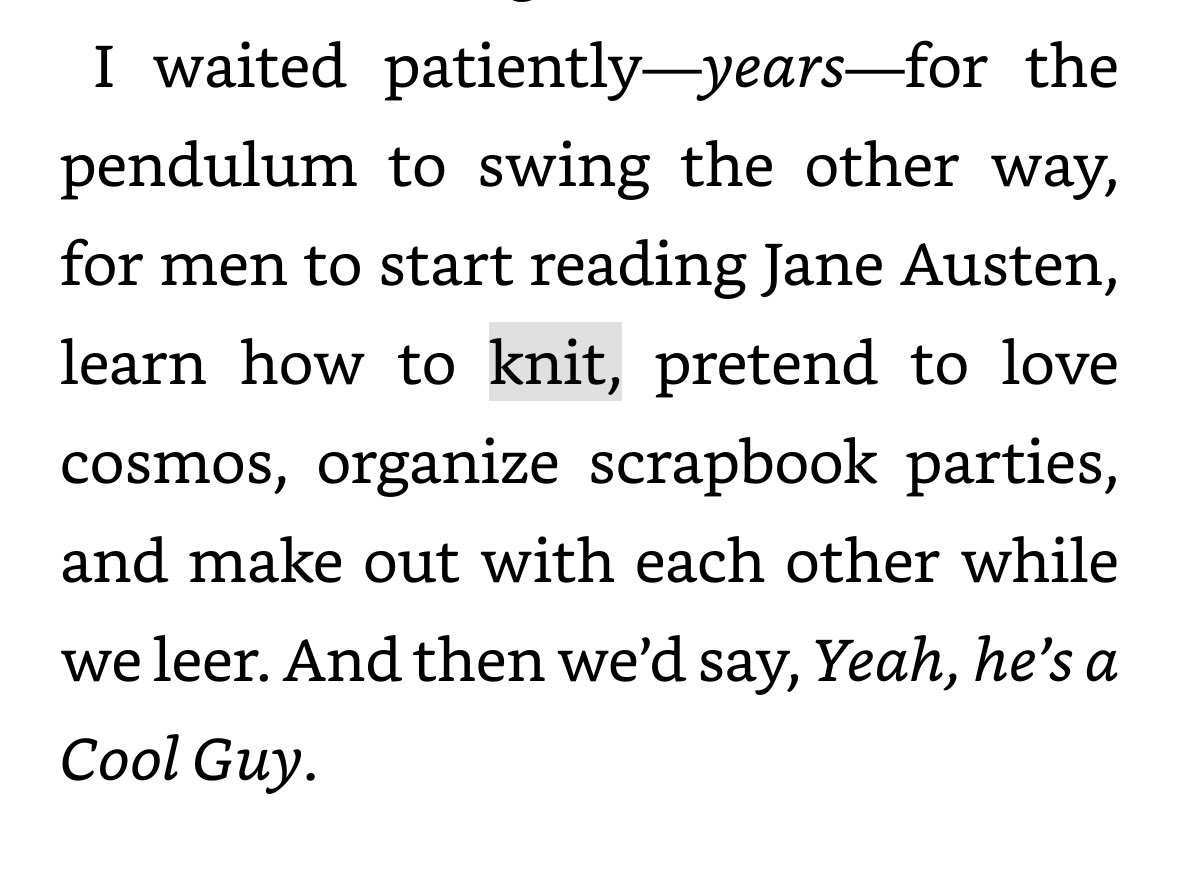 I get why the other parts of the cool girl monologue get more attention but not enough chatter about how it also predicted the performative male