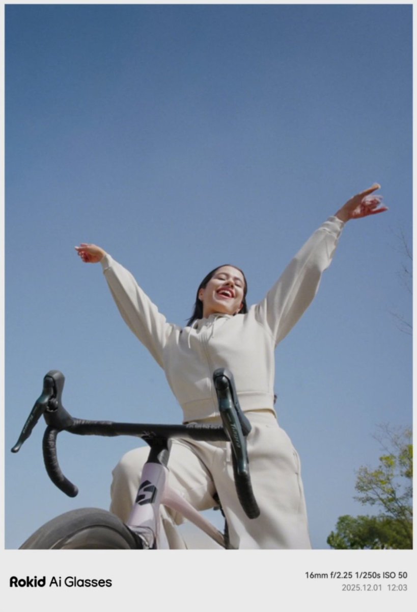 RokidGlobal's tweet image. Some moments aren’t staged.
Just life, as it happens.
Captured with Rokid Glasses. 👓

#Rokid #AIGlasses #SmartGlasses