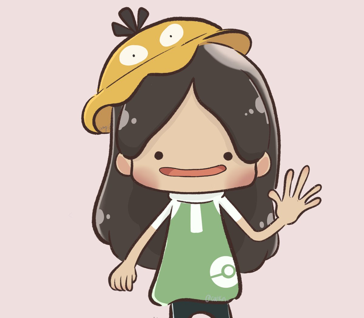 catkn_'s tweet photo. drawing myself in pokopia as a way to cope of not having the actual game 😌
#pokopia https://t.co/ofYrpp0ySu