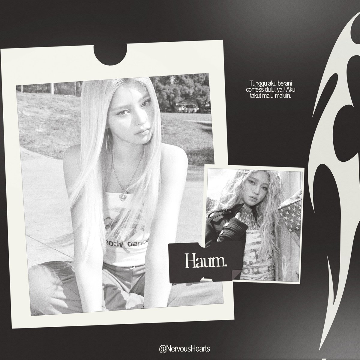 After spending a few days in the place that once became my source of strength, I, Haum, choose to be brave and step forward, trusting the feelings I carry today. No doubts, no turning back. This is the path I choose to walk on my own.