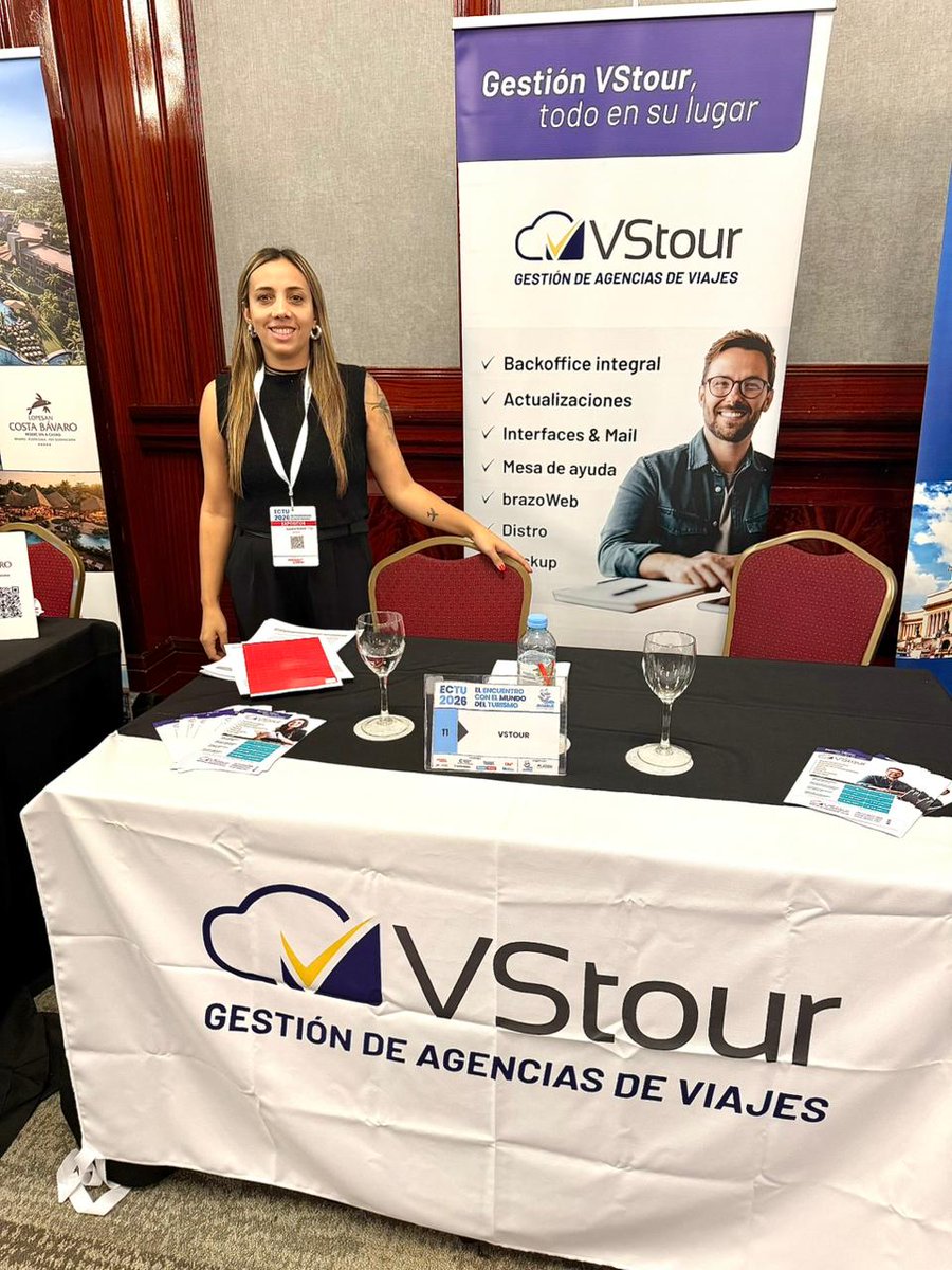 VStourTweets's tweet photo. ECTU Te esperamos hoy! #turismo #agenciasdeviajes #trade #evento 
Pasá por el escritorio Nº11
Te esperamos https://t.co/qF29hcyPb2