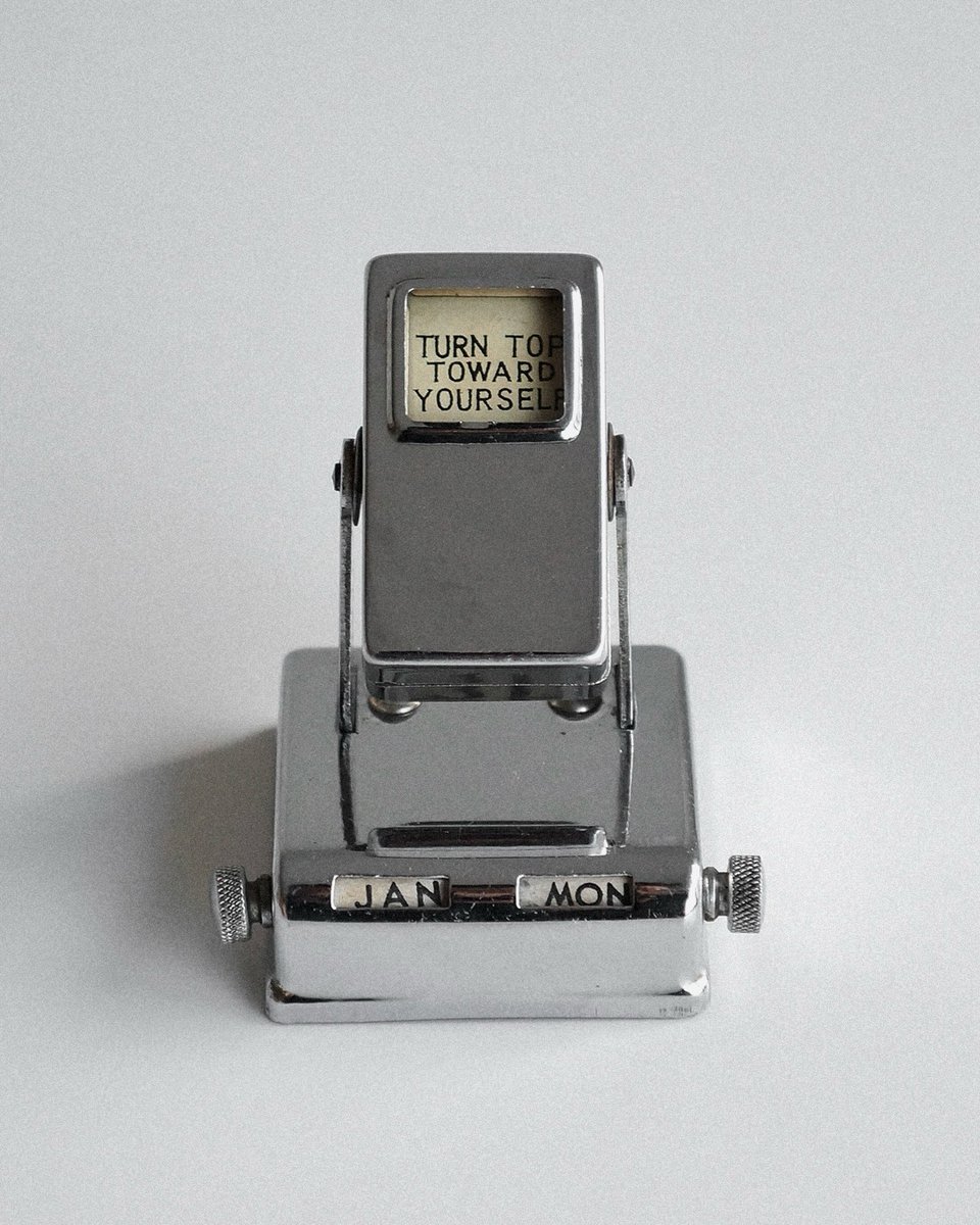 interiorsuckerr's tweet photo. VTG Perpetual Calendar, Japan, 1960's-70's https://t.co/N8pin5cScX