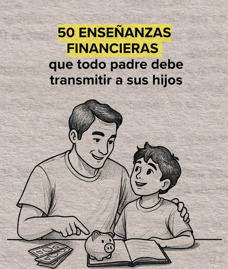 elcodigomental's tweet photo. 50 enseñanzas financieras que todo padre debe transmitir a sus hijos.

Hilo 🧵👇
