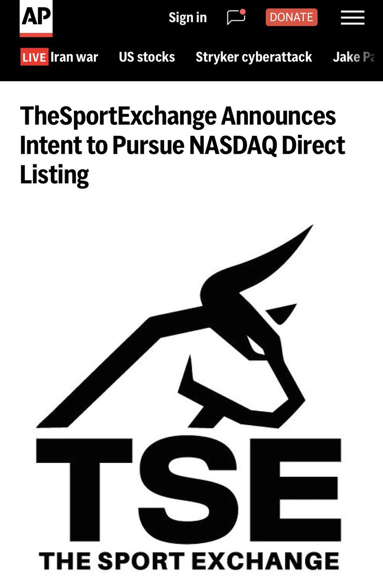 The Sport Exchange tweet media