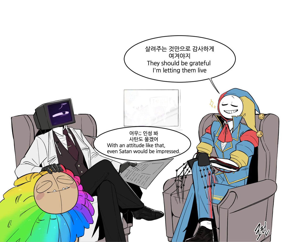 keuleon443248's tweet photo. 생각나는 데로 그린 만화 2/3
#PoppyPlaytime #PoppyPlaytime5 https://t.co/VuASBoV70b