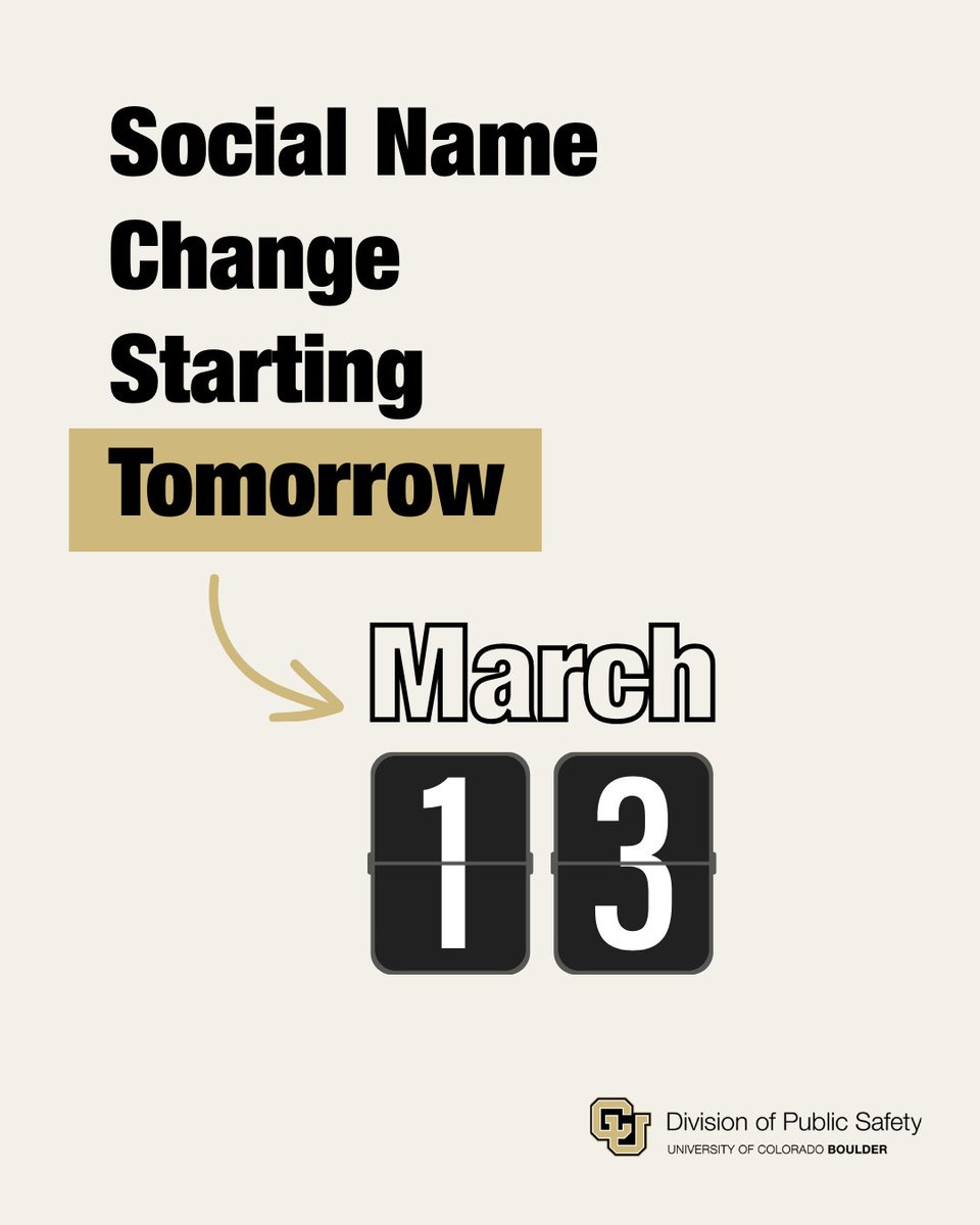 CU Boulder Division of Public Safety tweet media