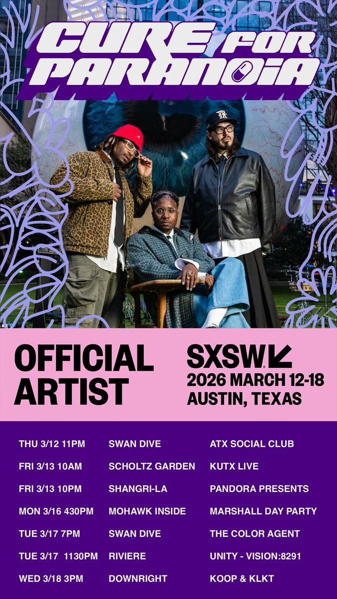 Cure for Paranoia tweet media