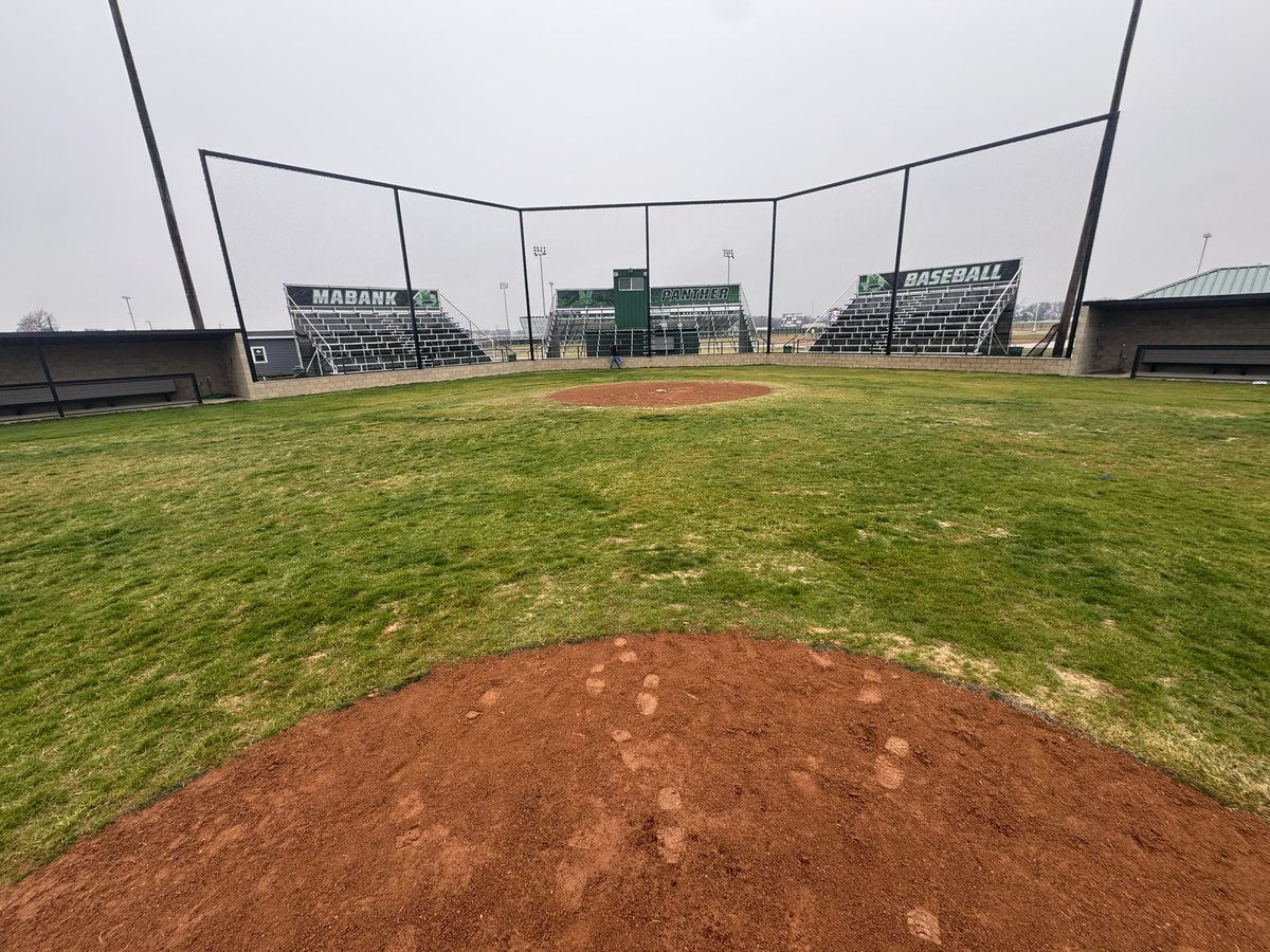 SFSturf_pros's tweet photo. In January, Mabank HS called with a problem:

Their baseball field wasn’t safe or playable — and the season was approaching fast.

Harvested the turf. Regraded the surface. Installed overseeded bermuda sod.

Now it looks like this.

Swipe to see the turnaround. https://t.co/KWYfO2NWxT