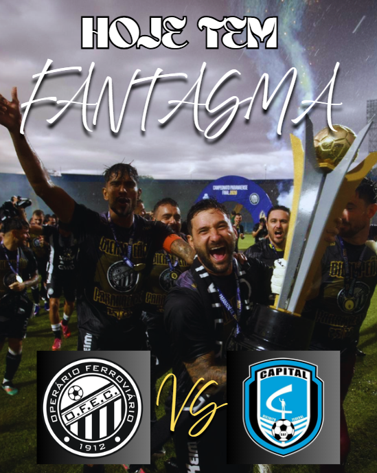 fantasmaluco's tweet photo. HOJE TEM FANTASMA👻
🕒19:30h
📺Federação Paranaense de Futebol (YT)
🏆Copa do Brasil
🏟️Estádio Germano Krüger
🆚Capital https://t.co/EmBppVitXs