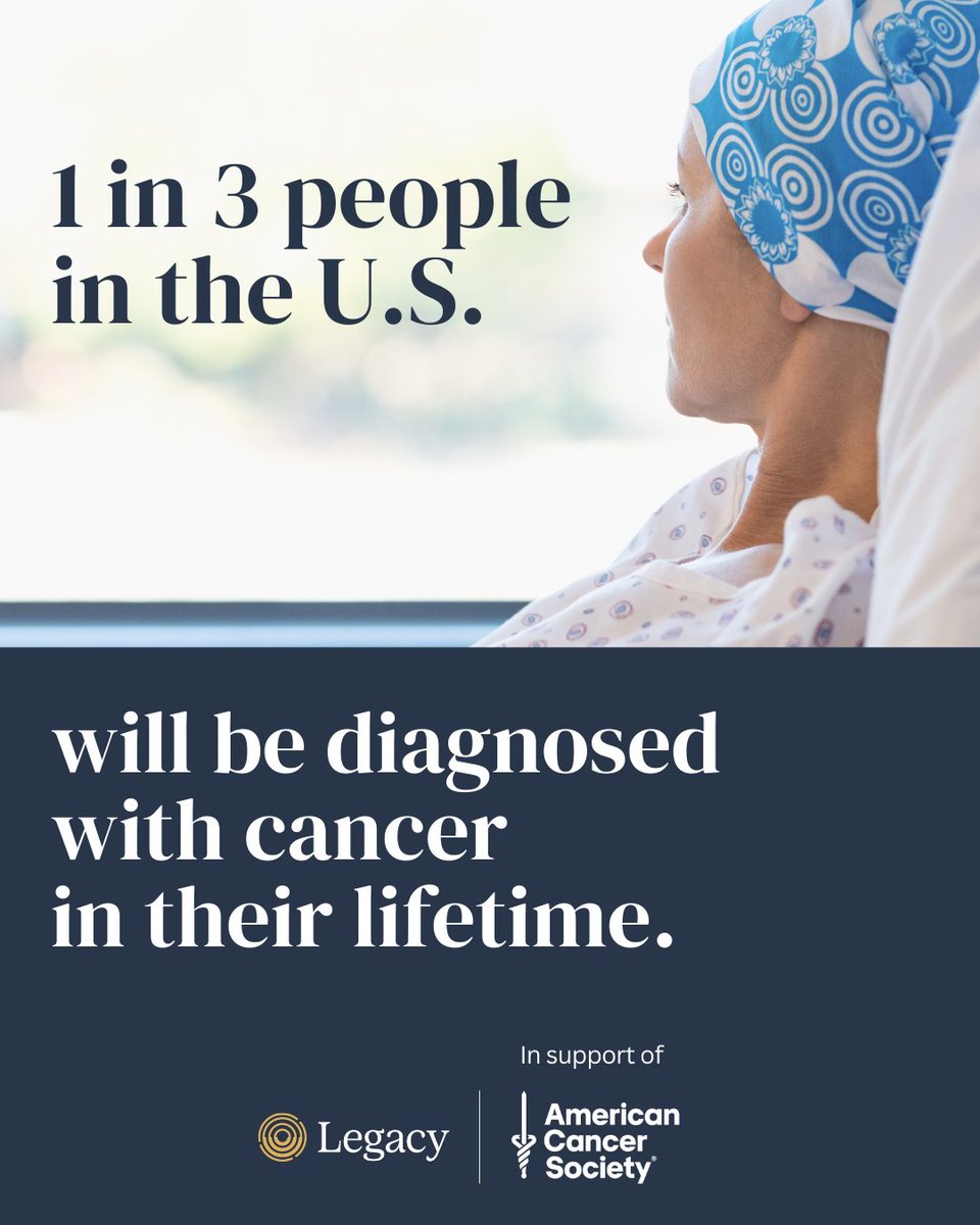 LegacyObits's tweet image. Over 2 million people will be diagnosed with cancer this year. Join Legacy and the American Cancer Society to support those in need. Together, we can save more lives. ♥️ legacy.com/groups/chariti… #UNselfie #GiveBack #4Charity