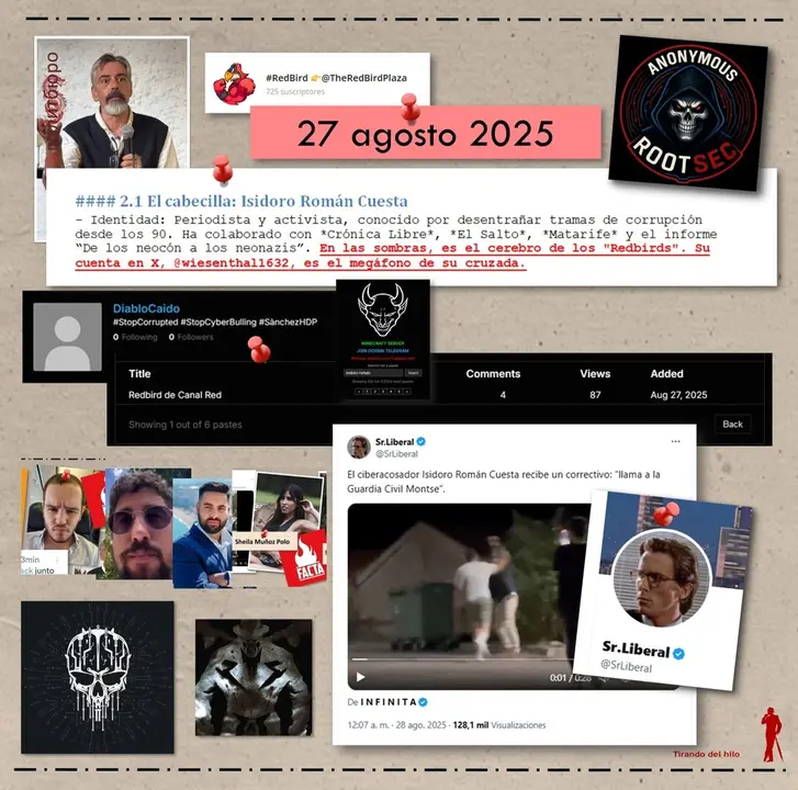 📢 Un grupo de ciberdelincuentes, aliados con Jesús Santorio Lorenzo (SrLiberal), intentan hackear bases de datos de Podemos y Canal Red. 🧵⬇️
diario-red.com/articulo/espan…