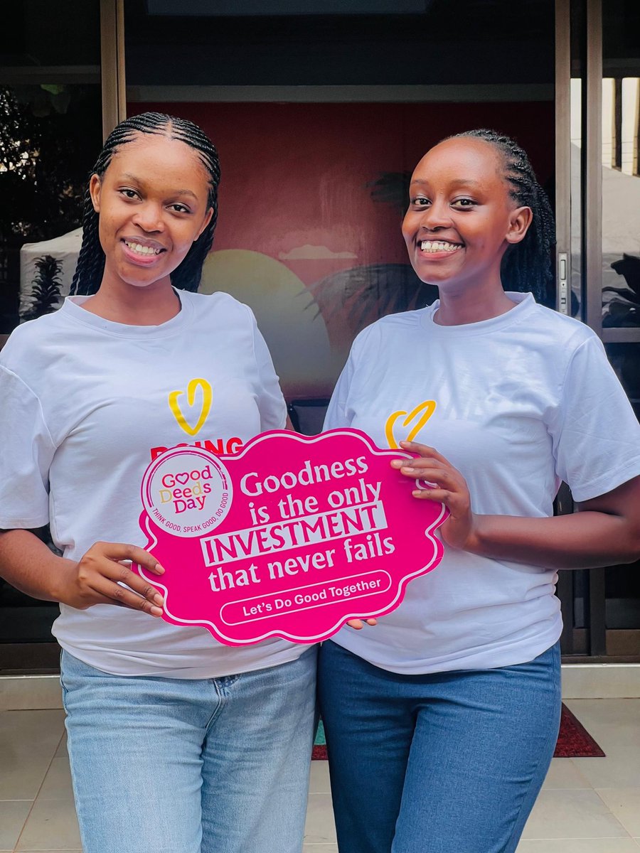 WookiTrevor's tweet photo. The countdown to @GoodDeedsDay begins. On 10 April 2026 @the_oliveschool Namugongo
A simple act of kindness can brighten someone’s day, restore hope, and inspire a community.
If you had one chance today to do a good deed for someone, what would it be?
#GoodDeedsDay2026 https://t.co/ieQzQJe6qP