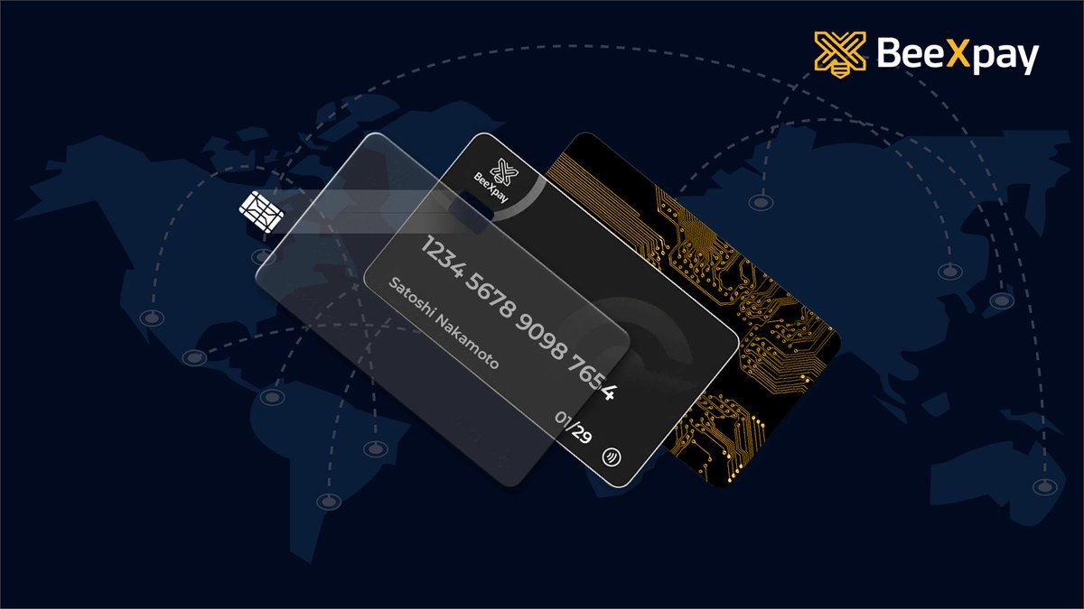 Why BeeXpay physical card cost $100?

Because it’s more than plastic.

• Secure card manufacturing
• Global shipping logistics
• Worldwide spending with crypto → fiat conversion

Real-world crypto usage: beexpay.app

#CryptoPayments #VirtualCards #PhysicalCard