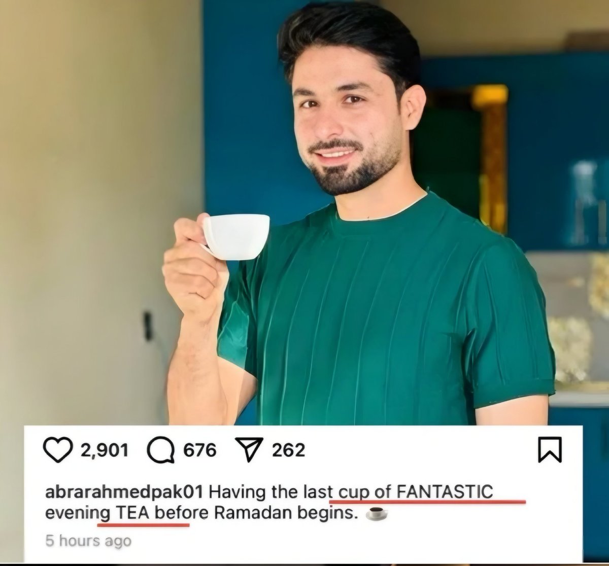 A franchise owned by an Indian has signed Pakistani player Abrar Ahmed, who has openly mocked and shown contempt for India, for their overseas cricket league.

They don’t hire Pakistanis in India only because it is not permitted. The moment that restriction disappears, they won’t