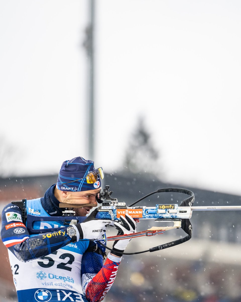 FedFranceSki's tweet photo. 𝗨𝗡 𝗚𝗥𝗔𝗡𝗗 𝗝𝗔𝗖𝗤𝗨𝗘𝗟𝗜𝗡.👑

Émilien Jacquelin, 2e sur le sprint d’Otepää 🇪🇪 après un magnifique duel, solide sur les skis et impérial au tir.

Une course maîtrisée 👏🇫🇷

📸 Agence Zoom https://t.co/u06i51jqiW