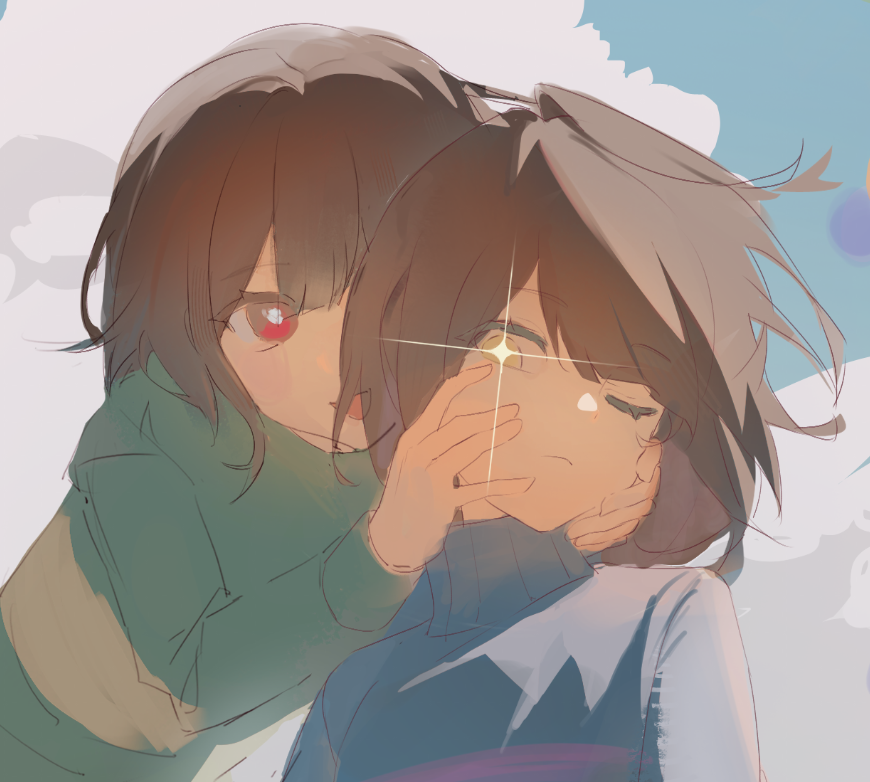#undertale #frisk #chara