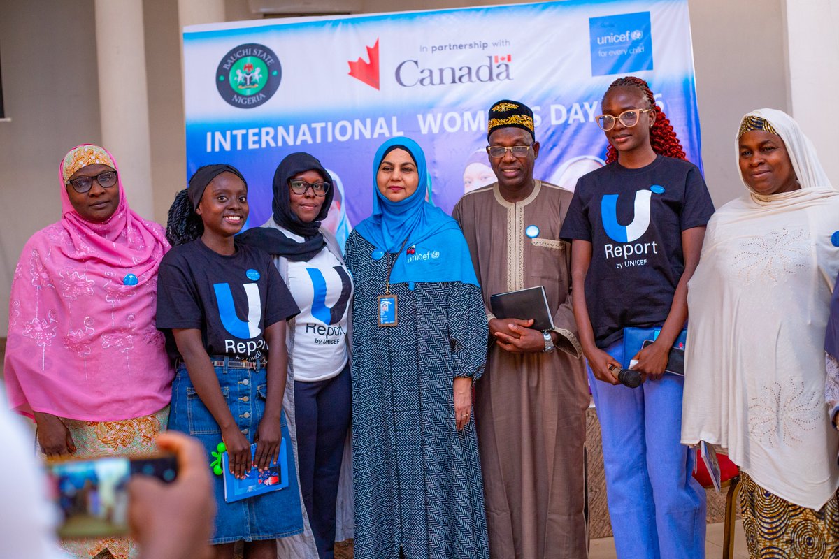 UNICEF_Nigeria's tweet image. To mark #IWD, women &amp;amp; girls in Bauchi discussed ways to improve maternal &amp;amp; adolescent health &amp;amp; presented their demands to key state actors, emphasising that women deserve to enjoy their rights &amp;amp; have access to opportunities. Empowered women and girls lead to prosperous societies.