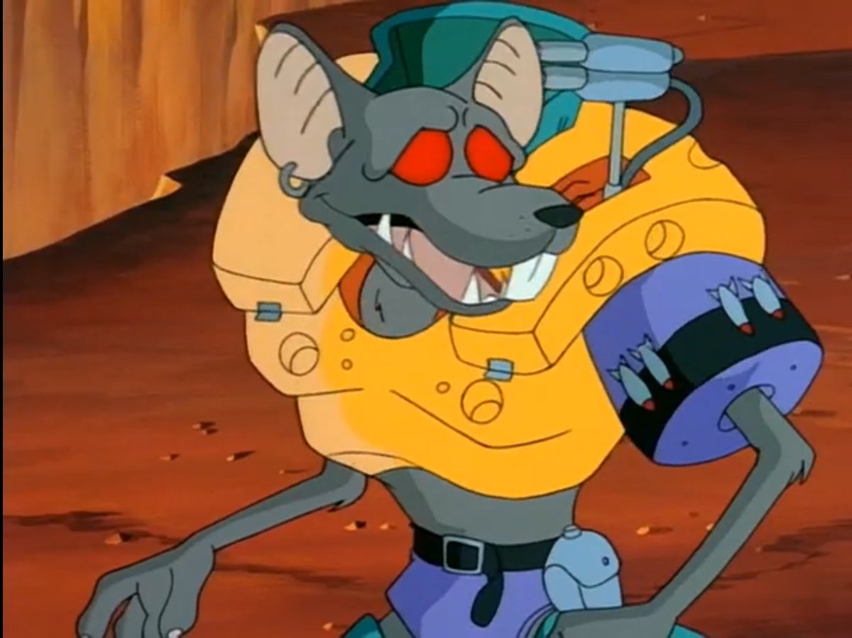 lanajhonpual's tweet image. Whoa, Hench Rat is kinda fine #EarthwormJim