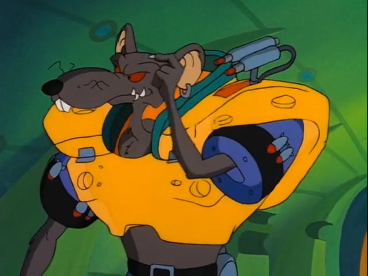 lanajhonpual's tweet image. Whoa, Hench Rat is kinda fine #EarthwormJim