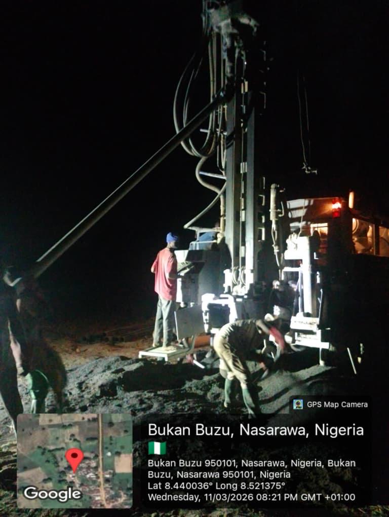 HeartyHumanity's tweet photo. Drilling has commenced in Bukan Buzu, depth of 110 meters with no sign of water. The community currently relies on a small natural spring where groundwater seeps to the surface, providing limited and unreliable access to water. https://t.co/ZMVbjALV8f