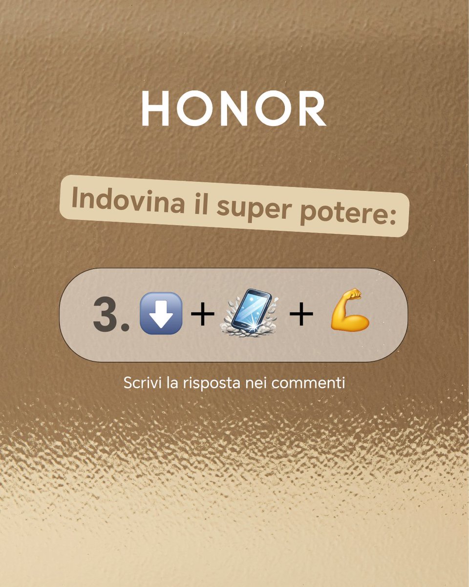 HONOR Italia tweet media