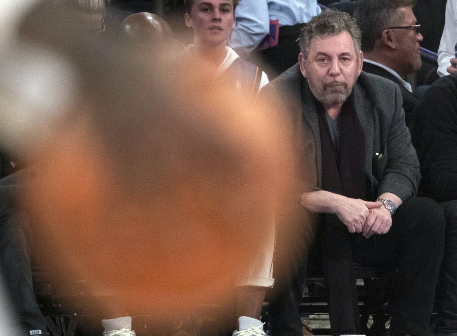 Knicks owner James Dolan says the Knicks should win the title this season

“We want to get to the Finals. And we should win the Finals... Getting to the Finals, we absolutely got to do.”

(Via <a href="/VinceGoodwill/">Vincent Goodwill</a> / h/t <a href="/TheNBABase/">NBA Base</a> )