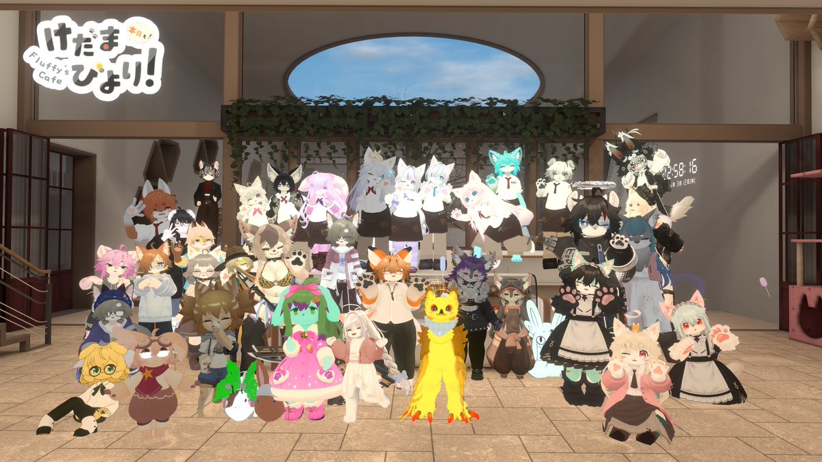 今週も行ってきたぜ！🐾☕

#けだまびより