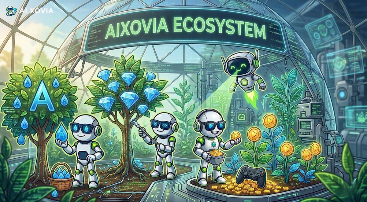 AiXovia's tweet photo. In financial markets, successful decision-making usually emerges from the combination of two key elements: data analysis and experience.

Purely AI-driven algorithmic systems can process massive datasets at incredible speed, yet they may overlook critical aspects such as market psychology, narrative shifts, and behavioral dynamics.

On the other hand, systems relying solely on human analysis often possess strategic insight but lack the speed and scale required for deep data-driven evaluation.

The Hybrid Intelligence model used within the Aixovia ecosystem is designed to merge these two approaches.

Artificial intelligence analyzes millions of data points  including technical indicators, price movements, and market sentiment  creating a data-driven analytical foundation that complements human strategic insight.

🔗 https://t.co/9oCorAdf1q