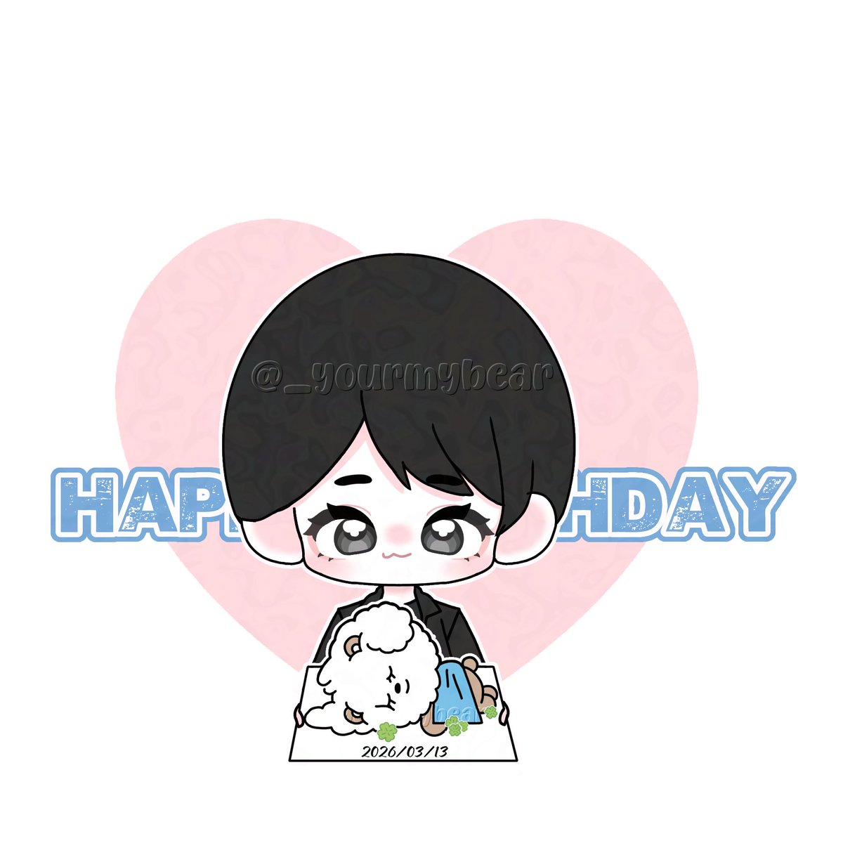 _yourmybear's tweet photo. Happy birthday, Beomgyu🧸
2026/03/13

BEOMGYU IS OUR ANSWER
#OurHalfBeomgyuDay 
#봄볕의따스함은알콩이전해준사랑
#MOAの幸運のクローバーボムギ��� https://t.co/pORcaPZqGk