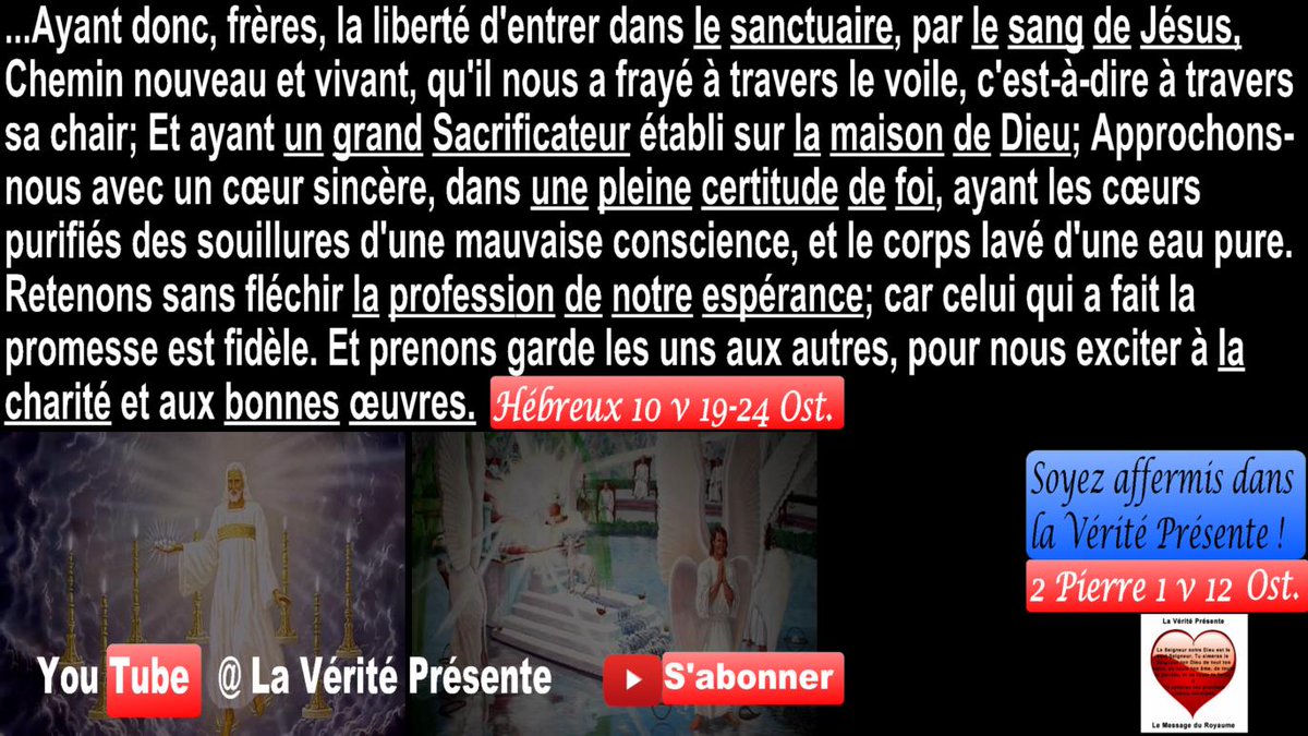 VeritePresente's tweet photo. La #Charité = {L'#Amour du #Prochain, L'Amour de #Dieu, L'Amour de #Christ, L'Amour de l'#Esprit, L'Amour du #Père, L'#accomplissement de : la #loi, La Loi #Royale, La Loi de Dieu, La Loi de Christ, La Loi de l'Esprit de #vie, La Loi #Parfaite, La Loi de la #Liberté, Le #Miroir} https://t.co/fIKTRlBRDN