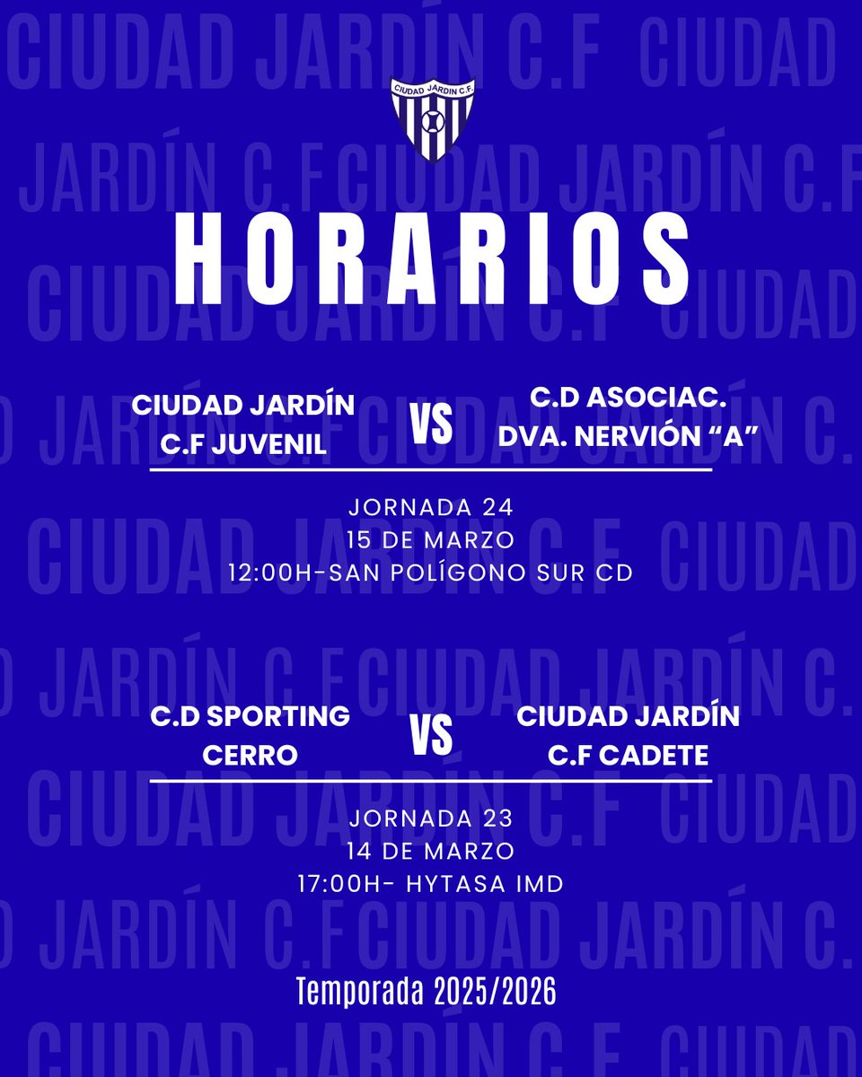 CIUDAD JARDÍN C.F. tweet media
