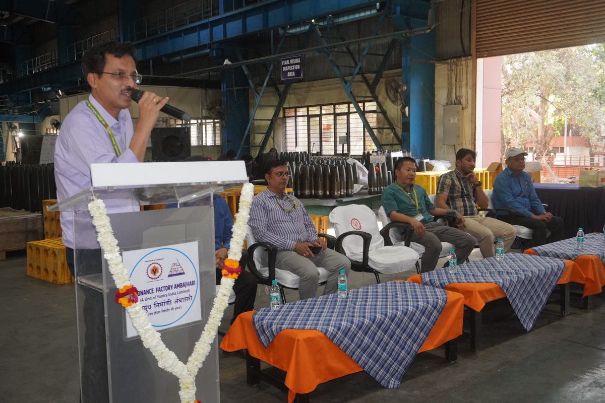 PRO, Ordnance Factory Ambajhari tweet media