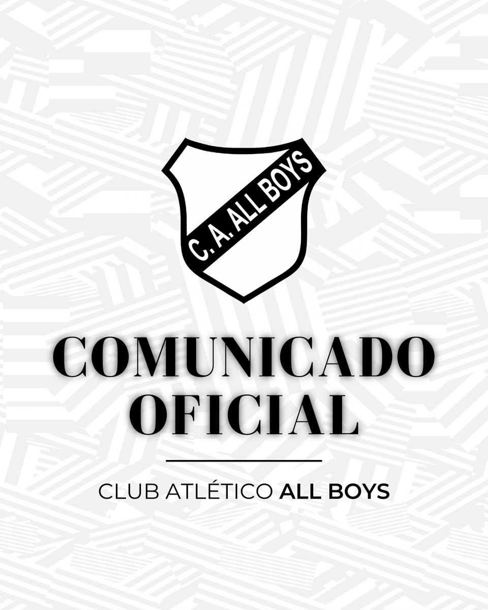 COMUNICADO OFICIAL

▪️ Informamos a toda la masa societaria que la medida cautelar presentada ayer por lo acontecido en el predio Manuel Rocca, se encuentra asignada al Juzgado N° 13 de la Ciudad.

▪️ Desde la Comisión Directiva continuamos trabajando para defender los intereses