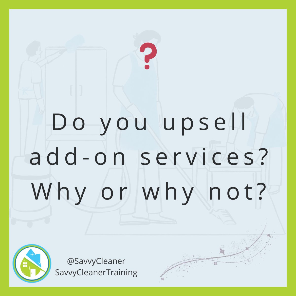 Savvy Cleaner tweet media