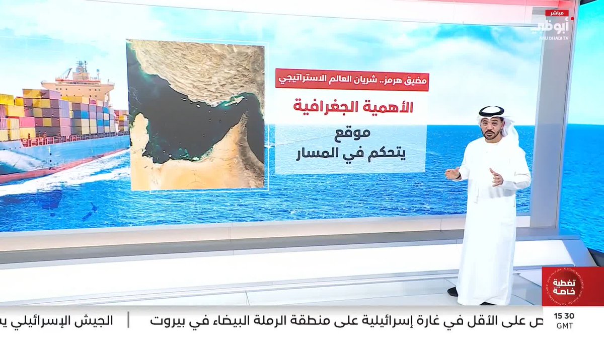 مضيق هرمز.. شريان العالم الاستراتيجي. تقرير: حسين الطنيجي #مركز_الاتحاد_للأخبار 