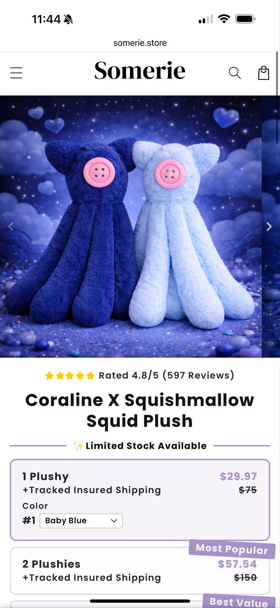 TheGreatBigGeek's tweet photo. @LAIKAStudios and @squishmallows 
Just wondering if this is legit or not, cause they seem to not be to me 🙃 but I know Laika is good about licensing. It just looks off to me. I ordered one and canceled it after I saw that the squishmallow ones should look like. https://t.co/JOOChFQWAb