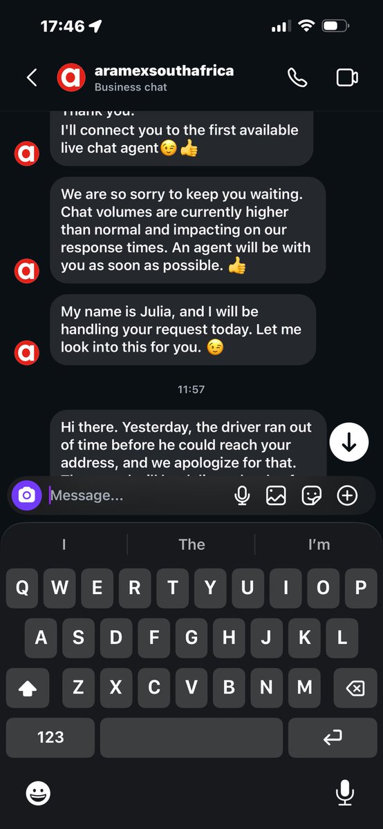 zi_cebile's tweet photo. @Aramex @AramexSA Are You Proud Of Your Service???!!!!🤷🏽‍♀️ https://t.co/0sH0RnHLBN