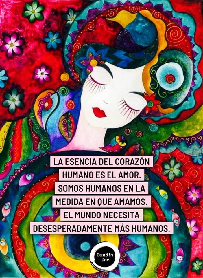 En la era de la tecnología, de la IA, de los impostores, de la clonación, de la hipocresía y de la falsedad, el mundo necesita más humanos. ¿Cómo contribuir? Es fácil: solo tienes que ser tú, ser auténtico... #somosfelices