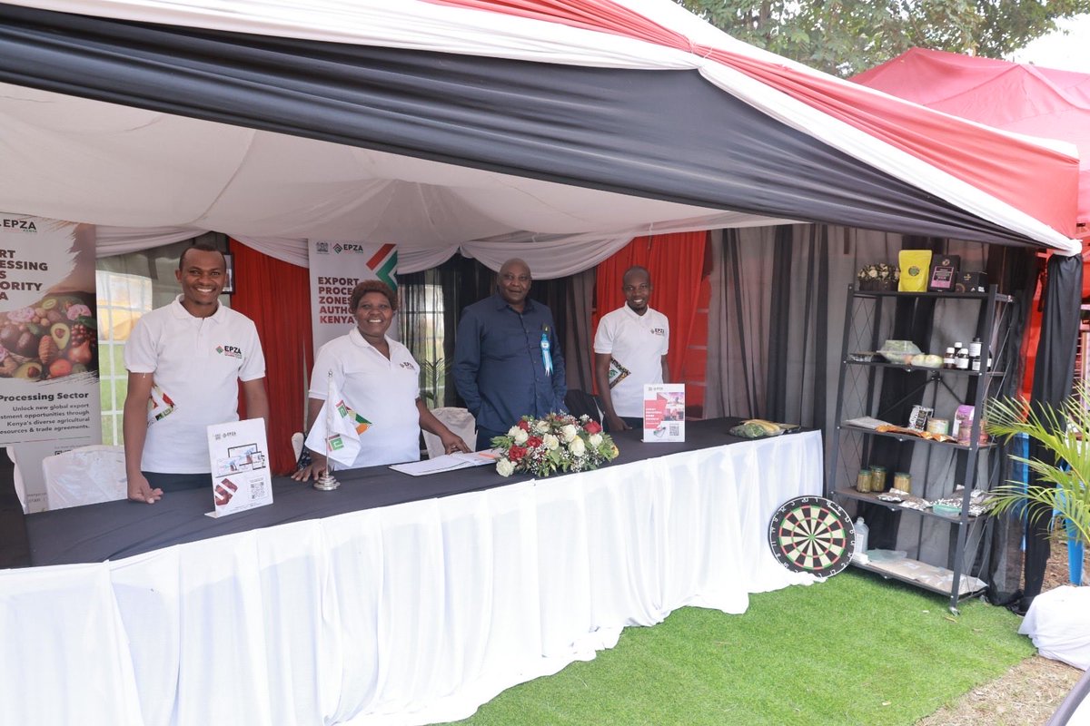 epzakenya's tweet image. #DayOne of the Annual Eastern Kenya Embu Show @AgriSocietyOfKe 

We welcome you to the @epzakenya exhibition and information booth to learn about the EPZ Program; its contribution to Kenya’s economic development, available investment opportunities and how it promotes the creation