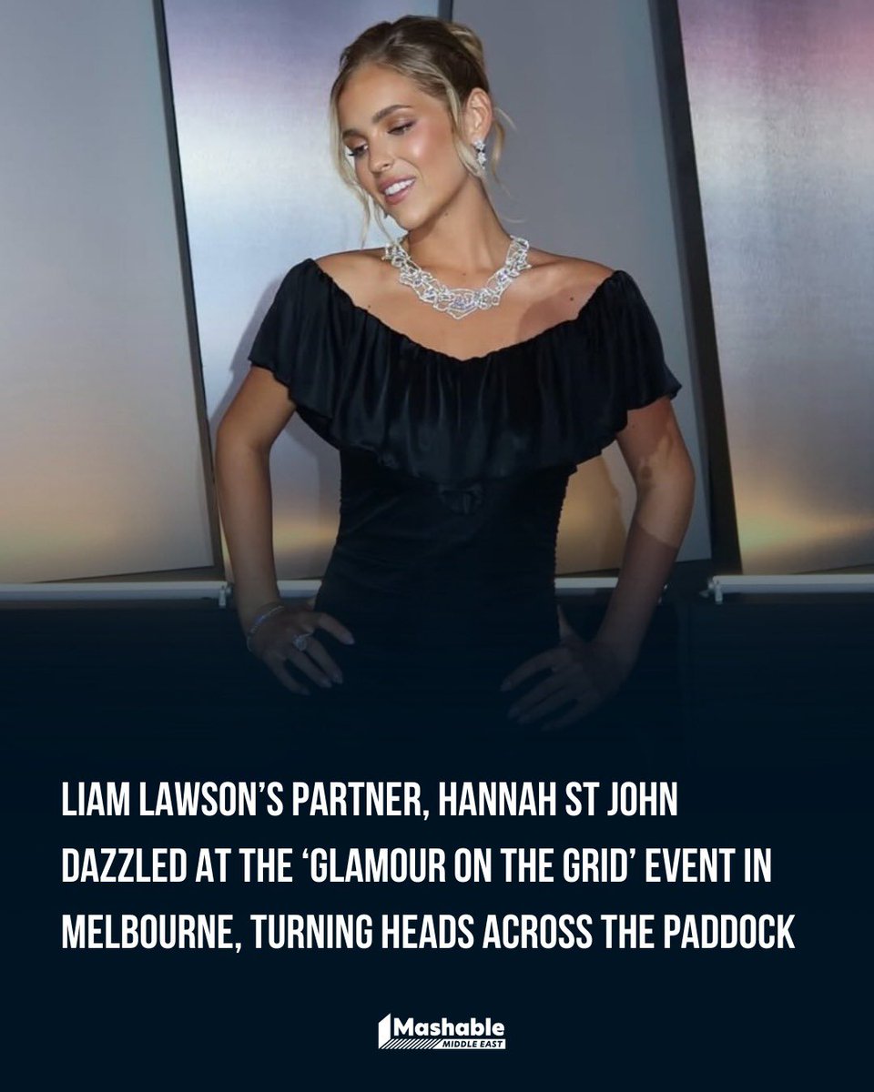 Mashable_ME's tweet image. A one-of-a-kind F1-inspired masterpiece 💎🏎️
Hannah St John’s diamond necklace was one of the standout moments at Glamour on the Grid

What do you think of this design?

#Luxury #F1 #diamonds #mashableme